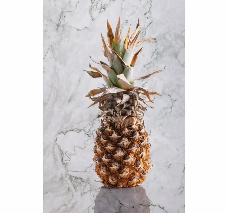 Estor frutas Piña de mármol gris - TenVinilo