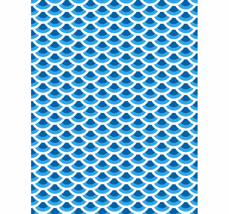 Persiana enrollable textura patrón de olas del océano - TenVinilo