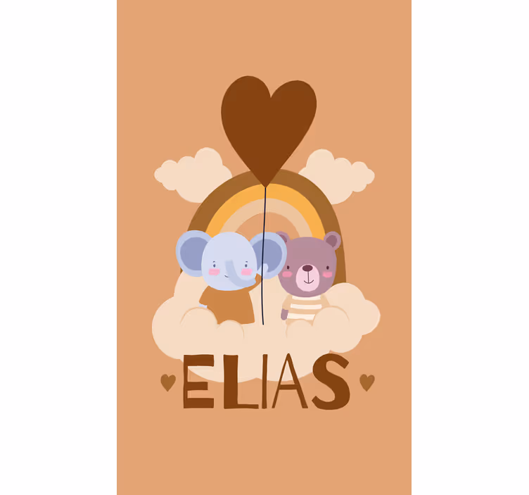 Persiana enrollable personalizable amigos osos koala - TenVinilo