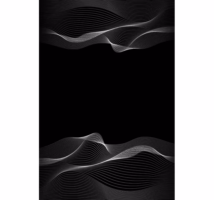 Persiana enrollable textura patrones de líneas fluidas - TenVinilo