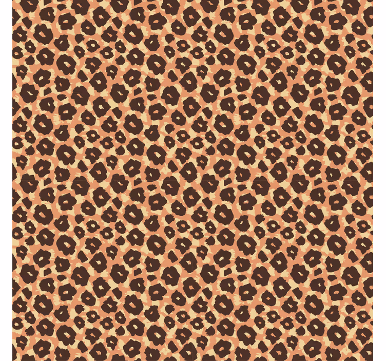 Persiana enrollable animales estampado de piel de leopardo - TenVinilo