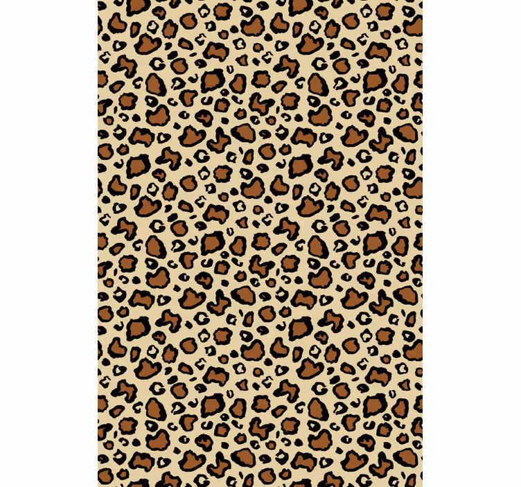 Persiana enrollable animales patrón de manchas de leopardo - TenVinilo