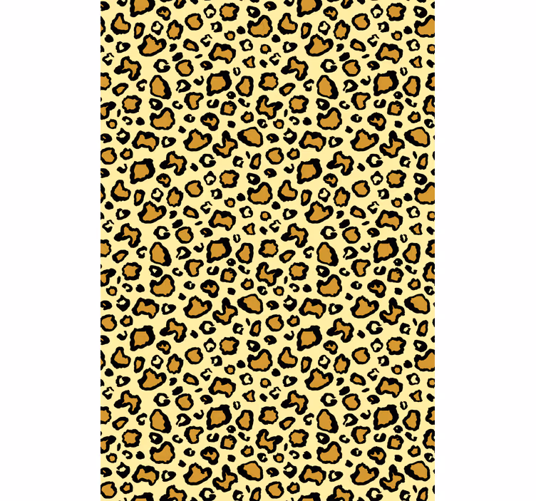 Persiana enrollable animales tema de manchas de leopardo - TenVinilo