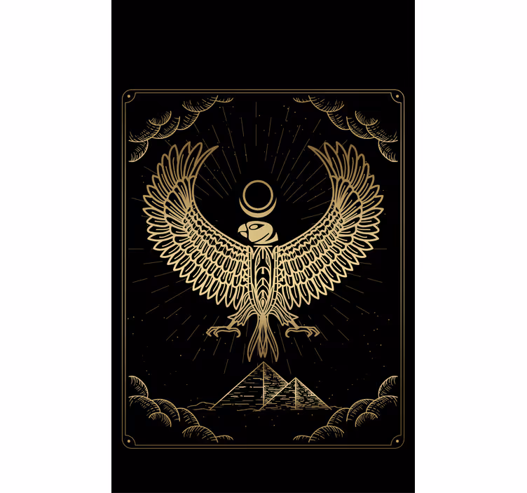 Estor elegante Dios egipcio del sol 'horus' - TenVinilo