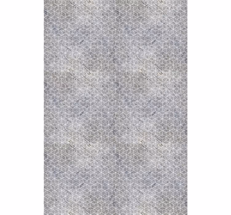 Persiana enrollable textura malla con patrón geométrico - TenVinilo