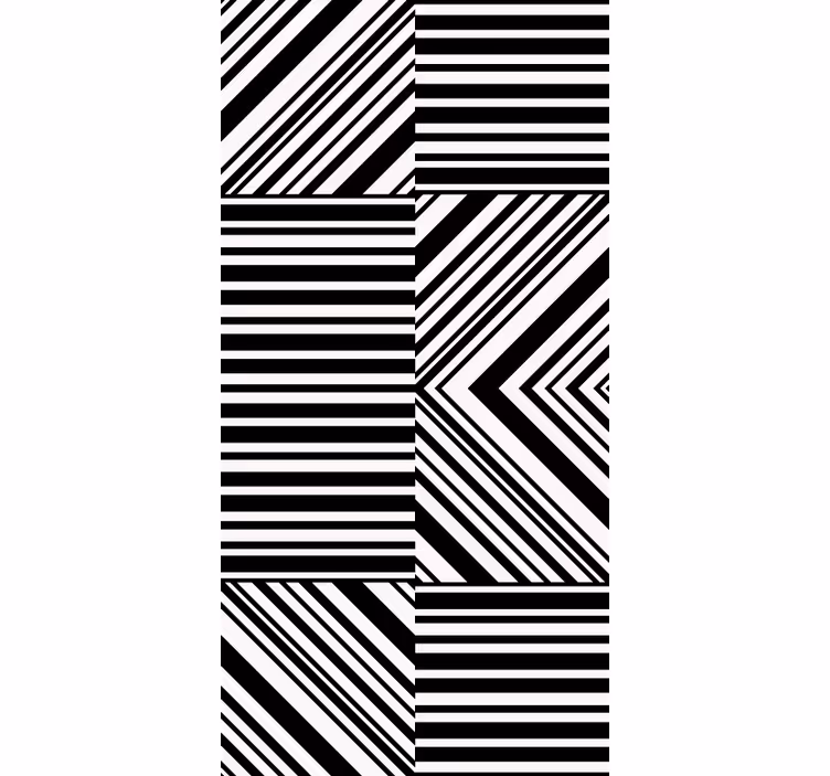 Persiana enrollable textura patrones geométricos lineales - TenVinilo