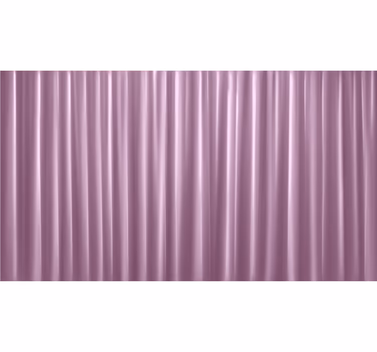 Cortinas rosa onduladas - TenVinilo