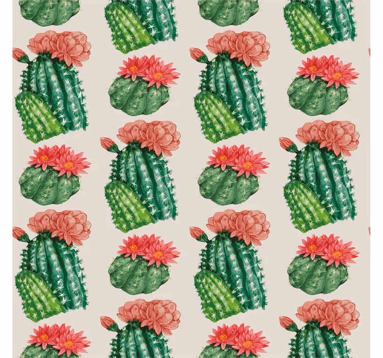 Persiana enrollable cactus flores del desierto - TenVinilo