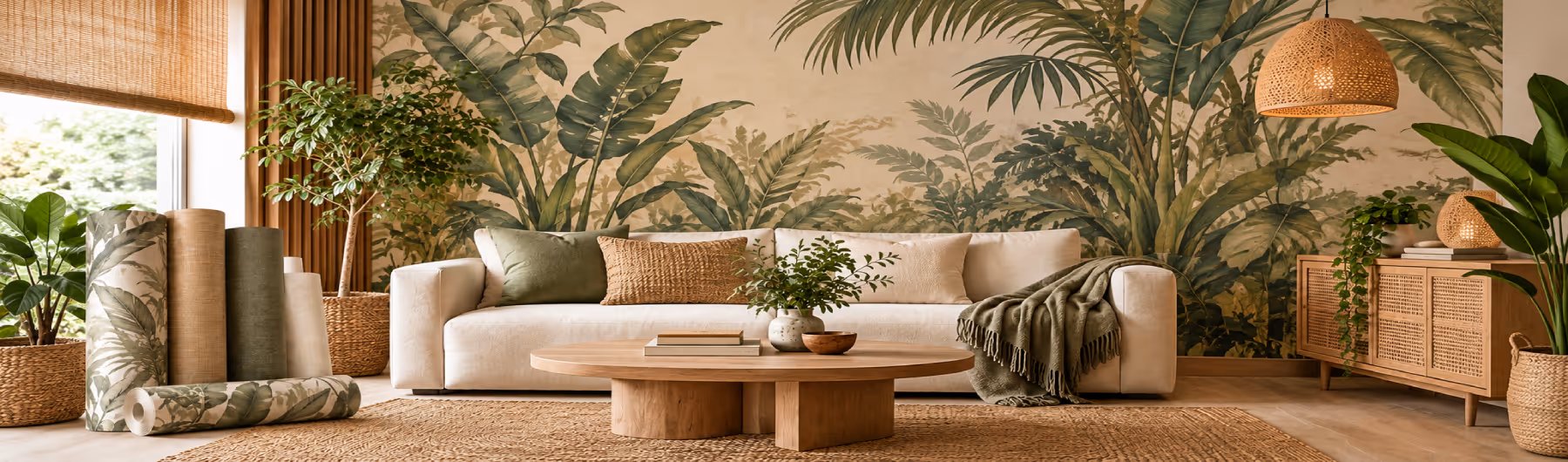 Nueva colección de papeles tapiz y murales inspirados en la naturaleza