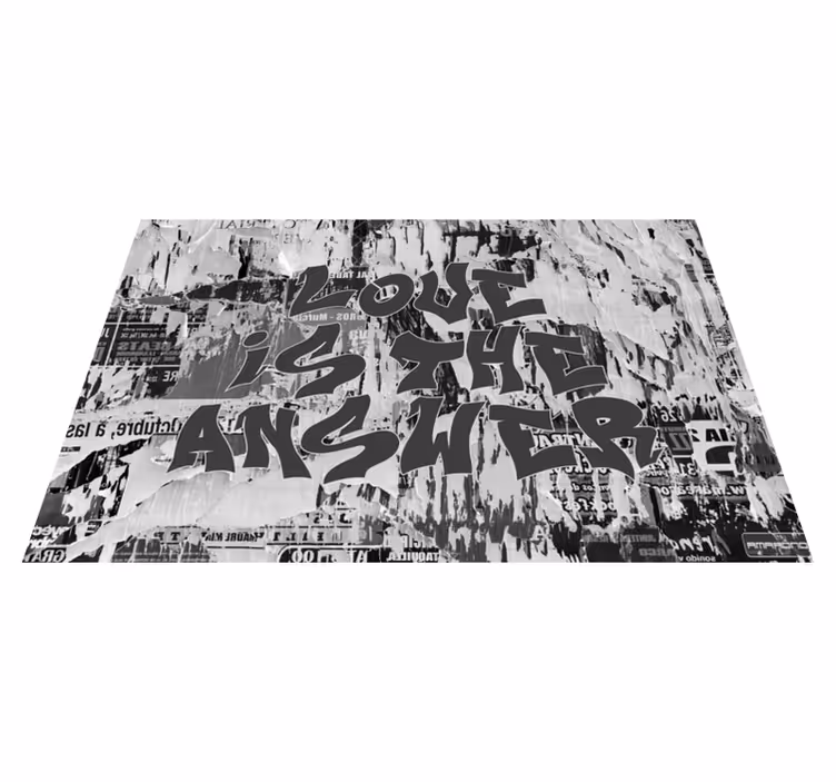 Mantel individual frases "la vida es un viaje" - TenVinilo