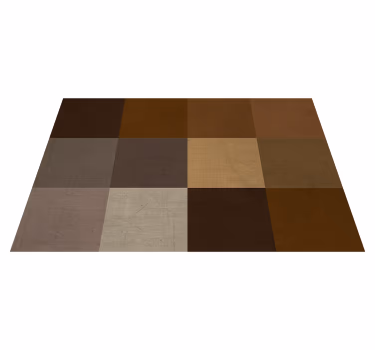 Mantel individual patrón superficie patchwork - TenVinilo