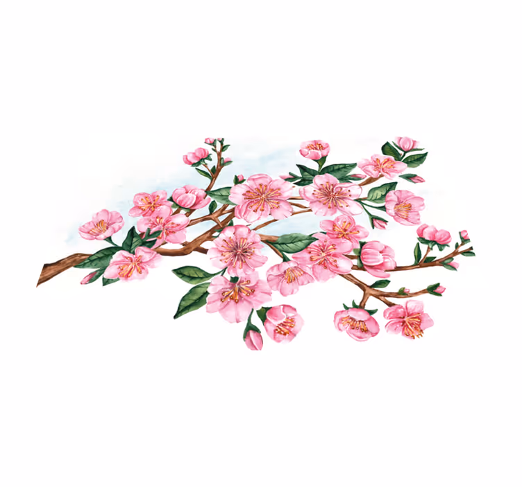 Mantel individual original cuenco floral elegante - TenVinilo