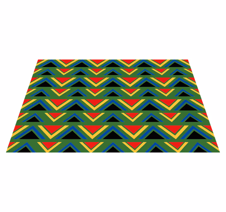 Mantel individual original estilo geométrico alegre - TenVinilo
