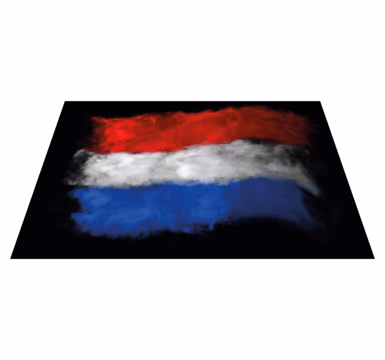 Mantel individual original patrón bandera de países bajos - TenVinilo
