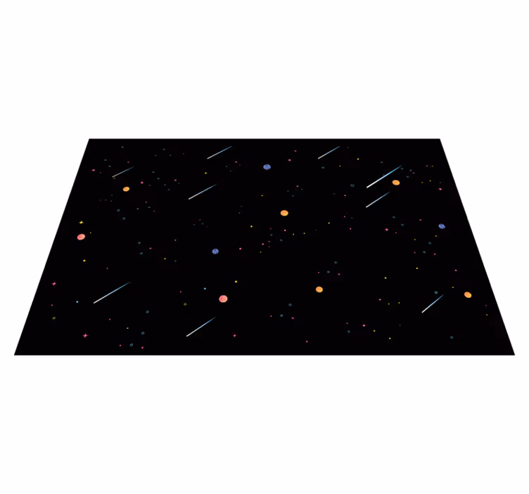 Mantel individual infantil comida temática espacial - TenVinilo