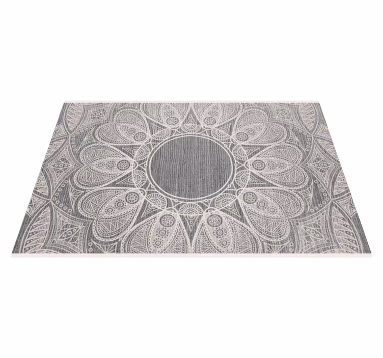 Mantel individual patrón mandalas intrincados - TenVinilo