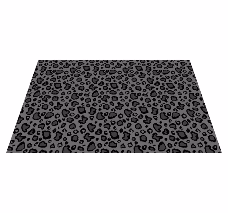 Mantel individual patrón manchas de leopardo - TenVinilo