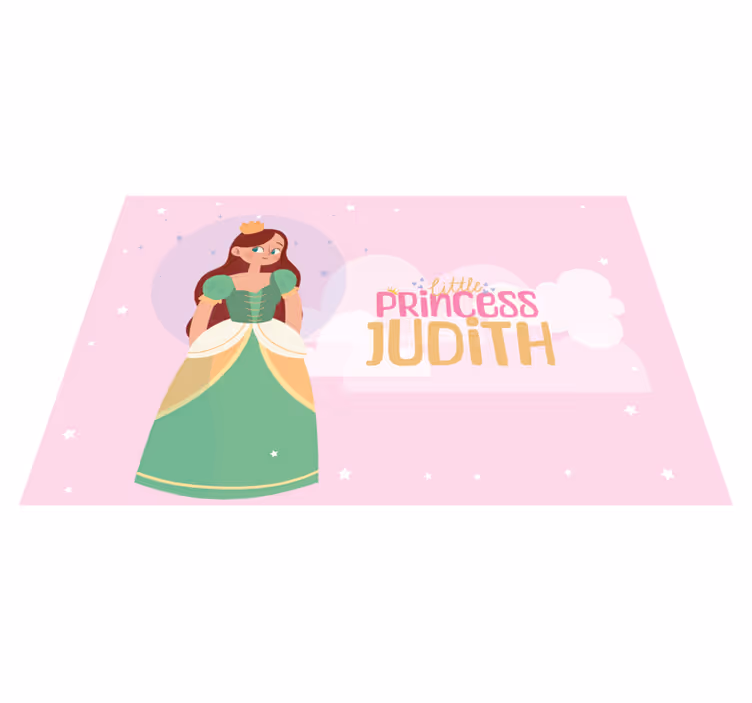 Mantel individual personalizable pequeña princesaLa pequeña princ - TenVinilo