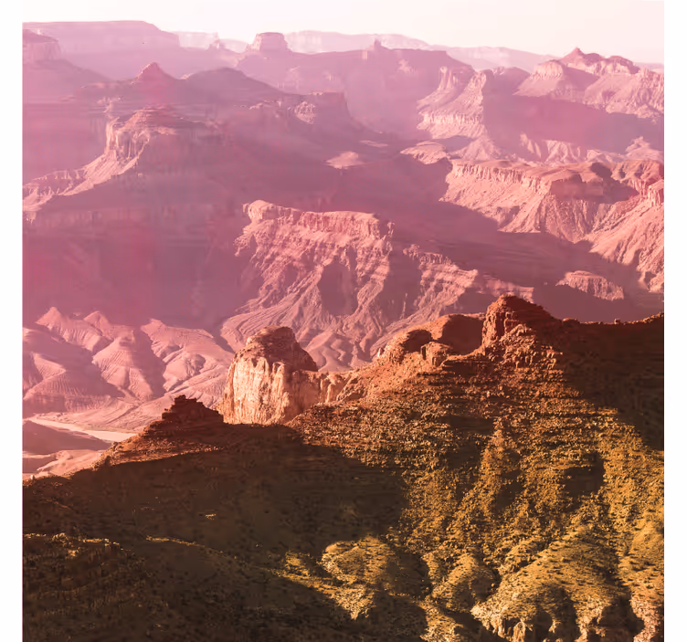 Mural de desierto colores estéticos del gran cañón - TenVinilo