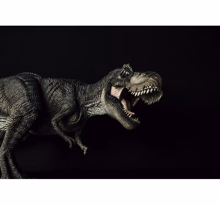 Mural para salón Dinosaurio t-rex caminando - TenVinilo