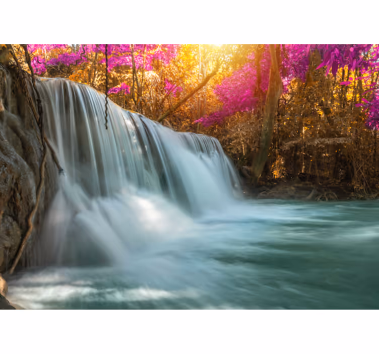 Mural de cascada arroyo gran cascada - TenVinilo