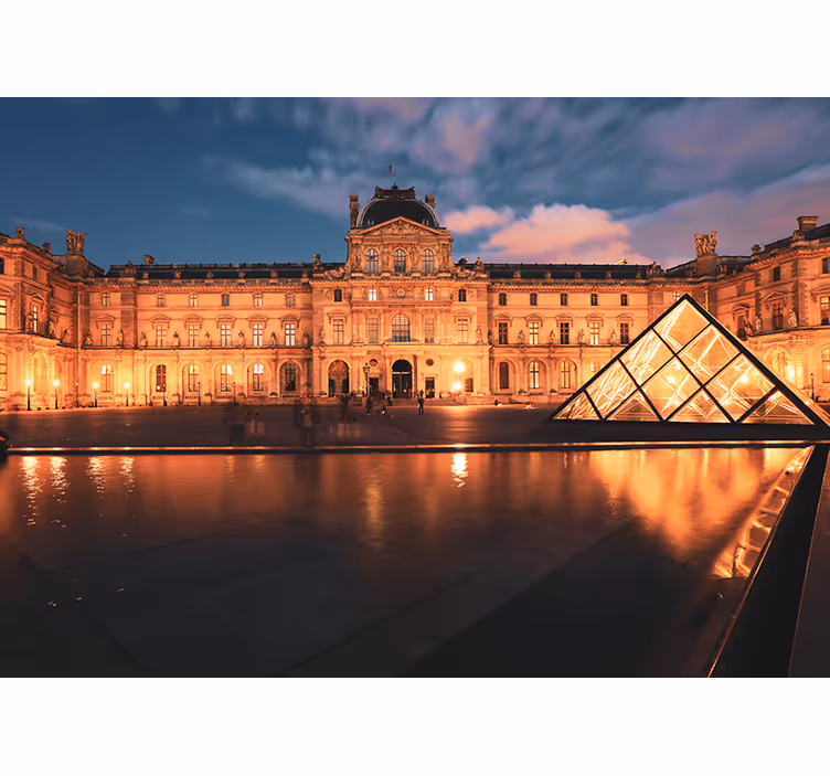 Fotomural de París El louvre - TenVinilo