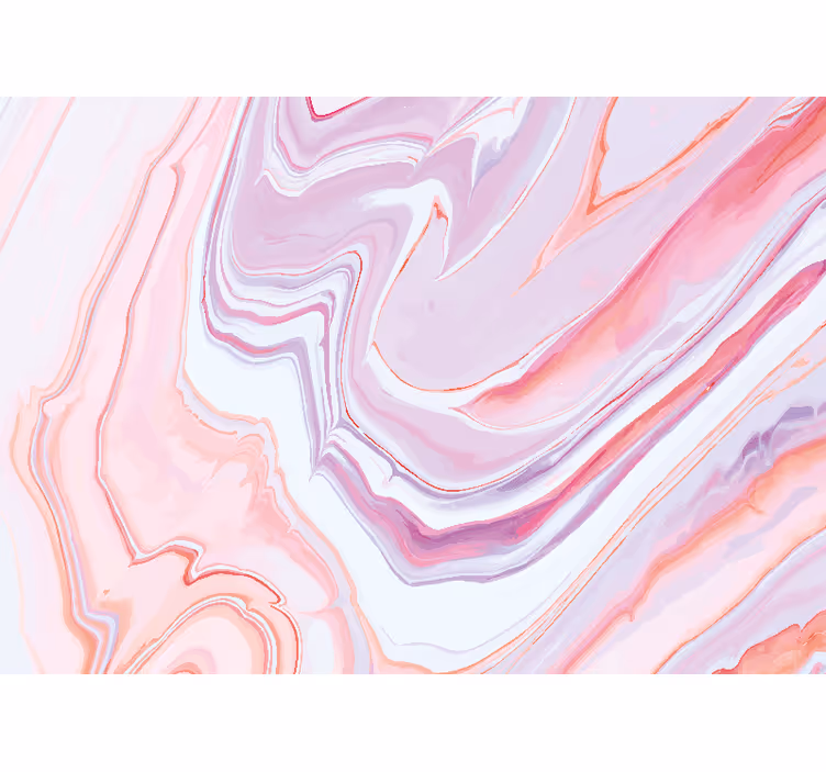 Mural para salón Increíble efecto de mármol rosa - TenVinilo