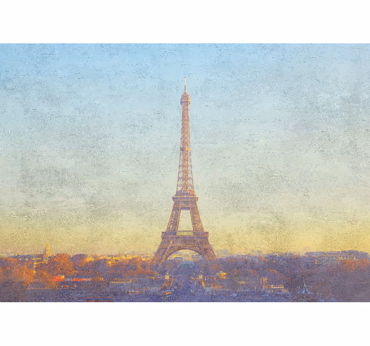 Fotomural de ciudad Foto vintage de parís - TenVinilo