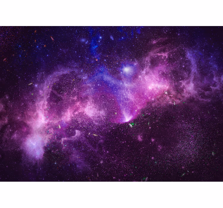 Mural del espacio configuración galáctica celestial - TenVinilo