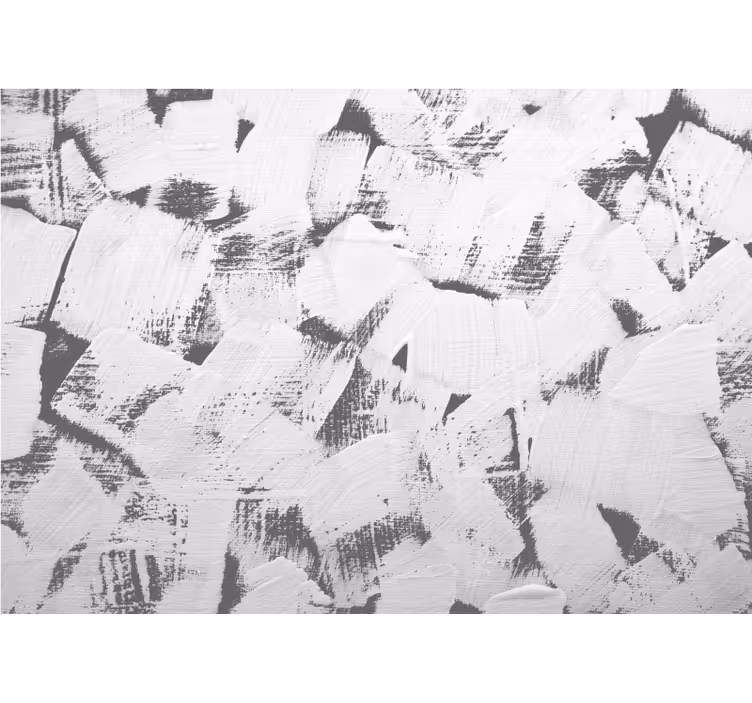 Mural abstracto pinceladas texturizadas - TenVinilo