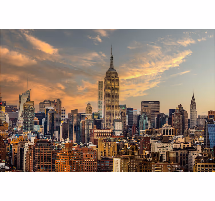Fotomural para oficina cielo de Nueva York - TenVinilo