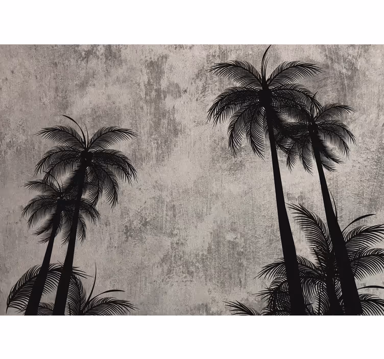 Fotomural naturaleza Paisaje de concreto tropical - TenVinilo