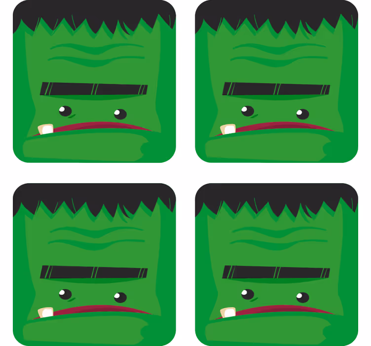 Portavasos halloween ilustración del monstruo frankenstein - TenVinilo