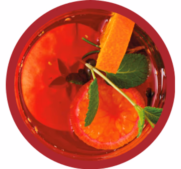 Portavasos cerveza bebida frutal cítrica - TenVinilo