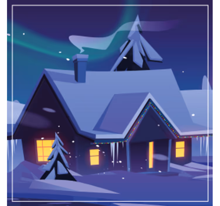 Posavasos navideño Nochebuena - TenVinilo