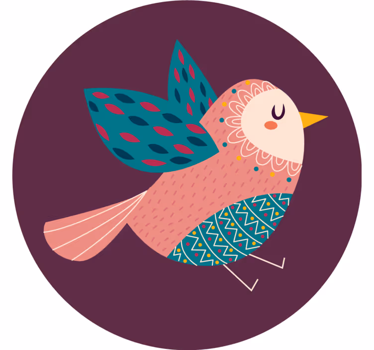 Posavasos frikis personaje de pájaro fantástico - TenVinilo