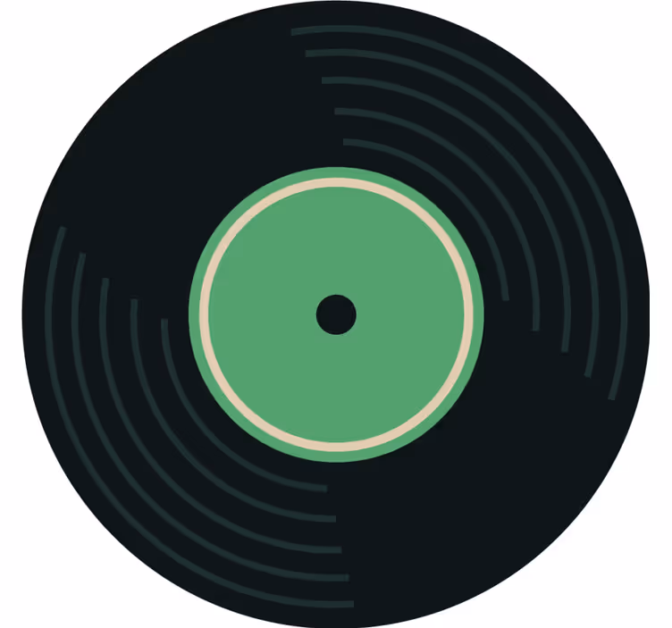 Posavasos vintage Disco para cada set - TenVinilo