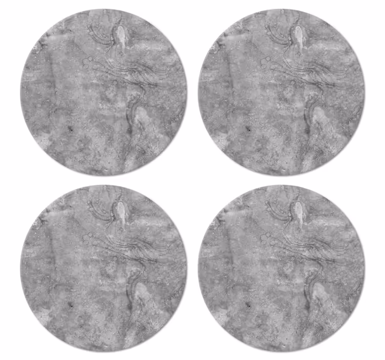 Posavasos textura Estilo gris mármol - TenVinilo