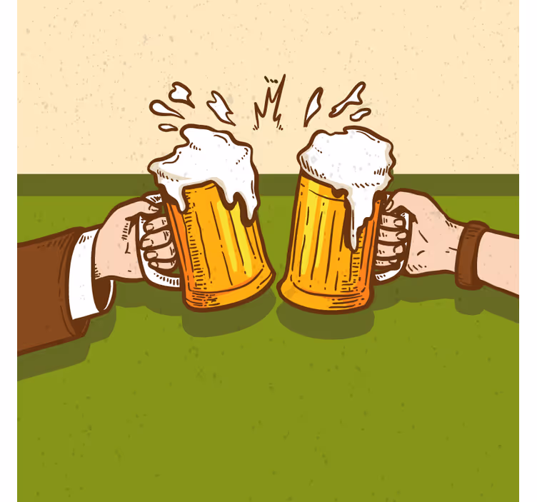 Posavasos cerveza Aplausos en el - TenVinilo