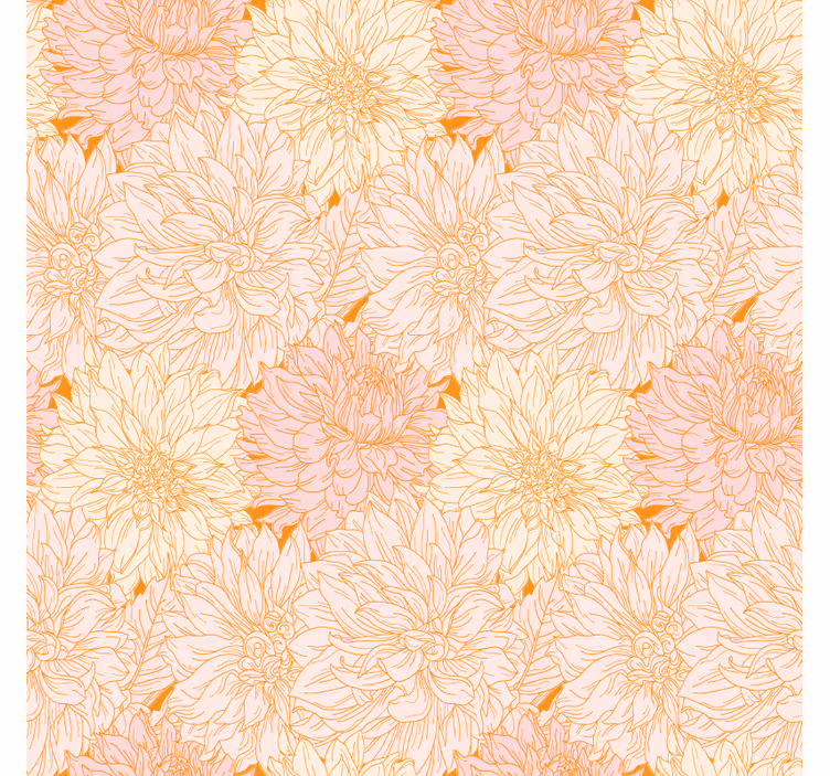Portavasos diseño floral arreglos - TenVinilo