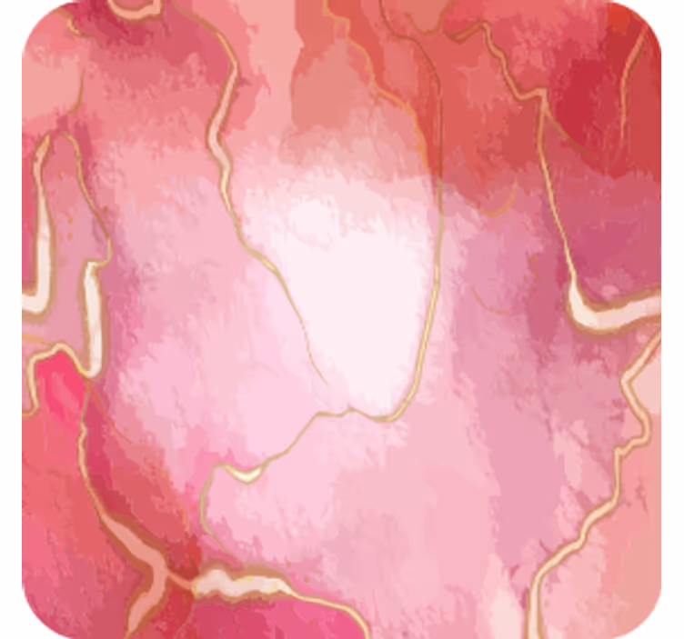 Portavasos mármol rosa fluyente - TenVinilo