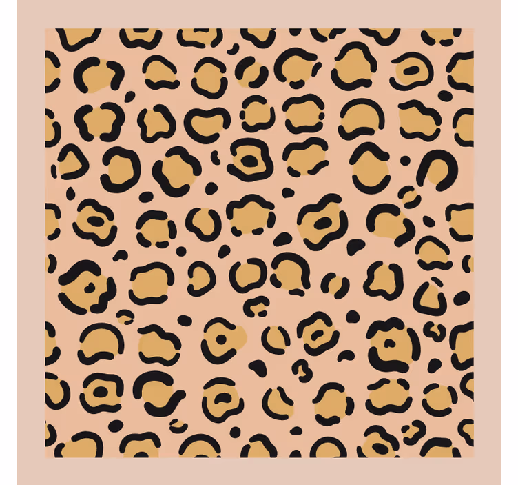 Portavasos con motivo de leopardo - TenVinilo