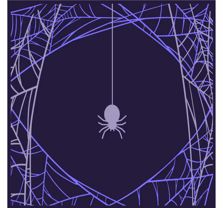 Portavasos halloween motivo de telaraña - TenVinilo