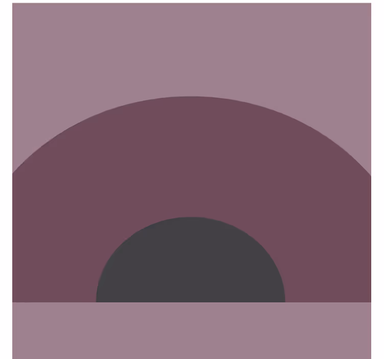 Portavasos diseño curvado en capas - TenVinilo