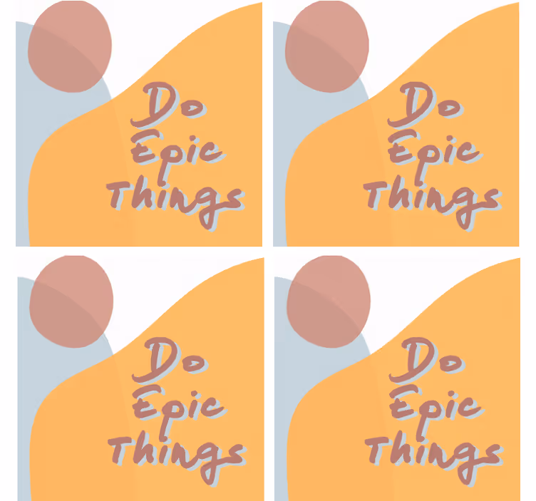 Portavasos con frases diseño de mensajes inspiradores - TenVinilo
