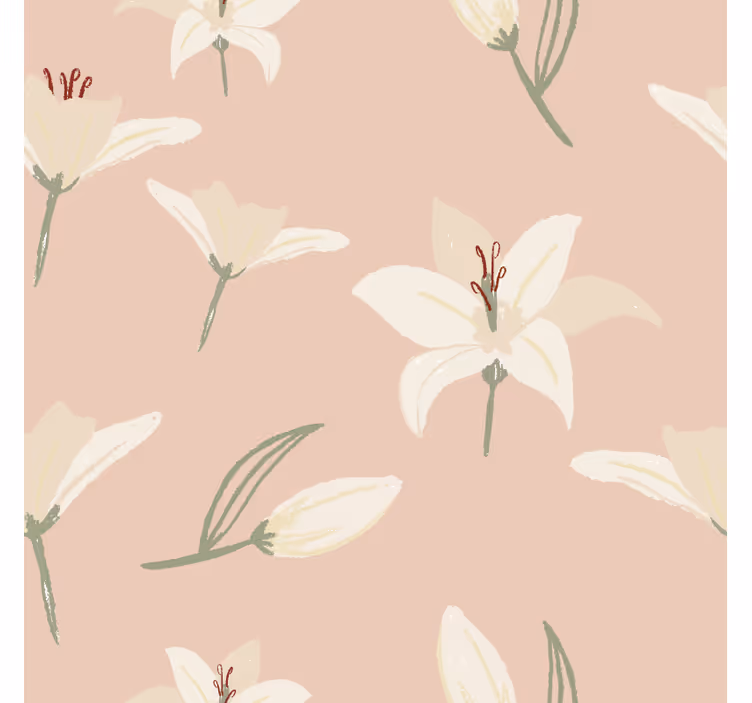 Posavasos frikis elemento floral elegante - TenVinilo