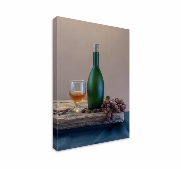Cuadro bodegones Bodegones vasos y copas - TenVinilo