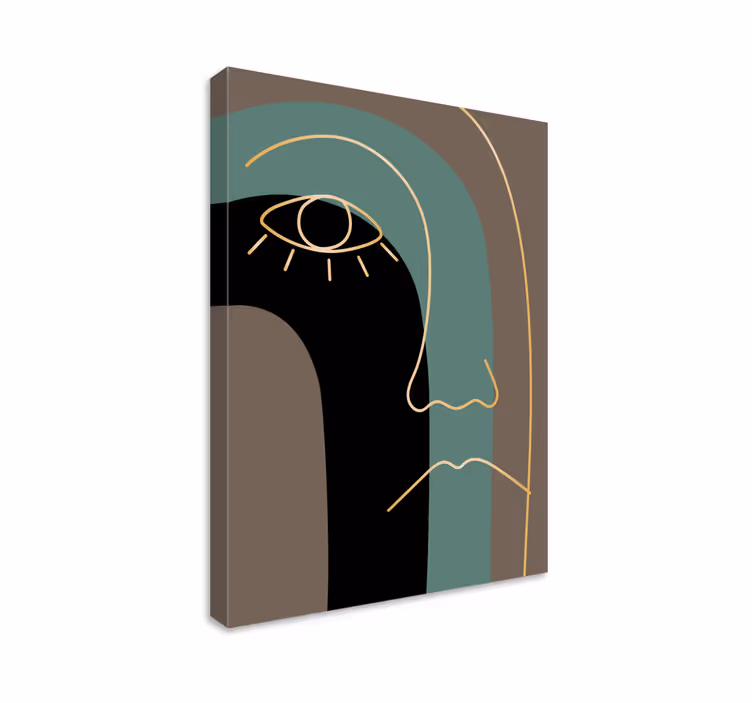 Cuadro para despacho diseño artístico - TenVinilo