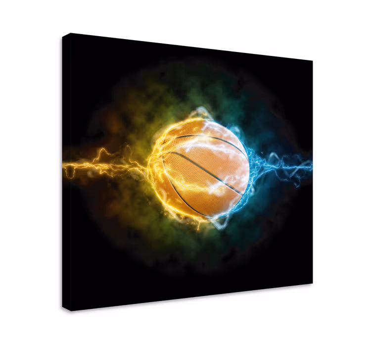 Cuadro juvenil Baloncesto de agua y fuego - TenVinilo