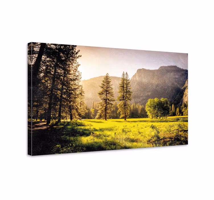 Cuadro paisajes majestuoso paisaje de montañas - TenVinilo